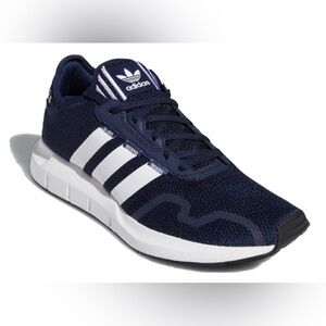 Navy and White Adidas Originals Swift Run X casual sneakers NWOT Men 8.5